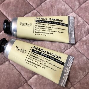PurErb hand butter bundle of 2 neroli and jasmine